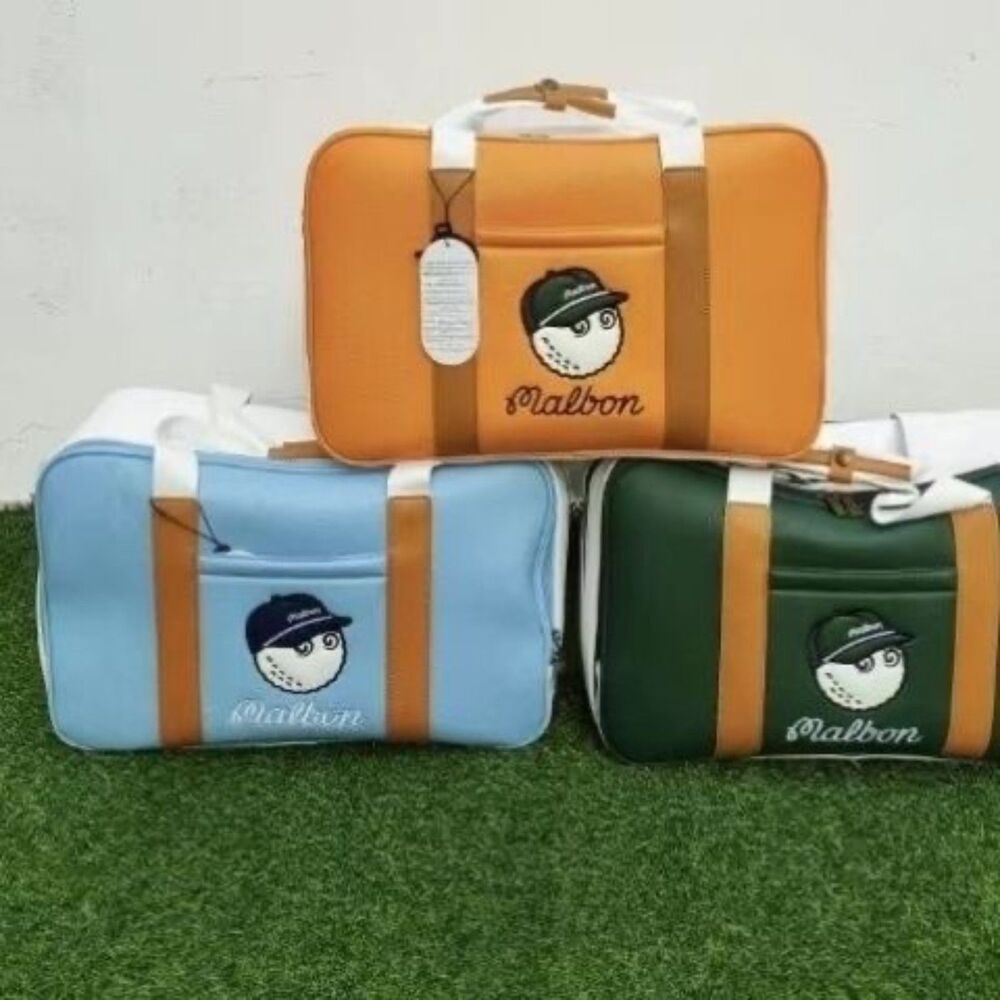 MALBON Stylish Unisex Golf Garment Handbag Travel Duffel Bag